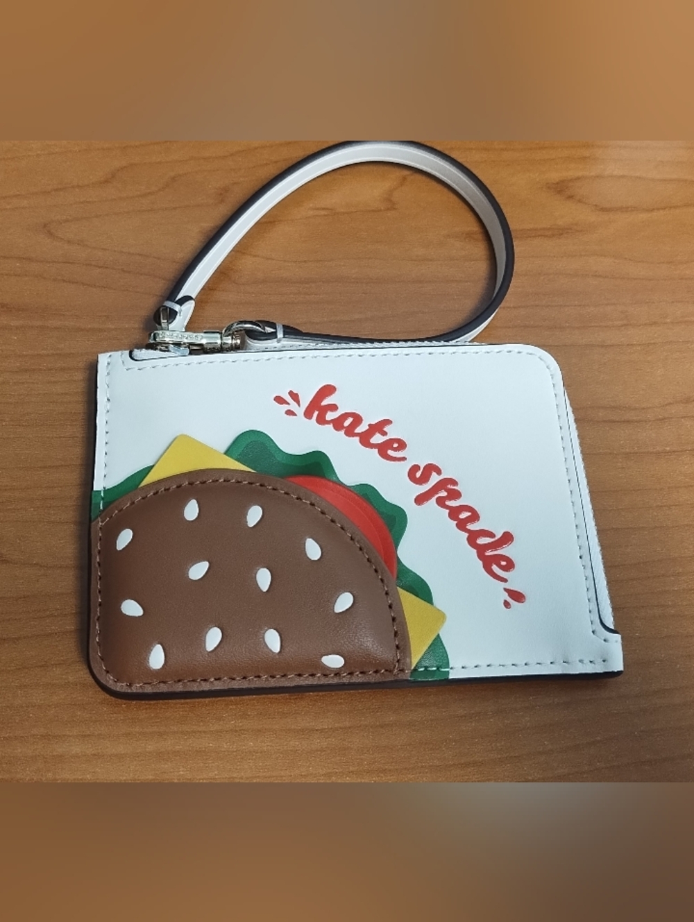Kate Spade Snack Bar Cardholder/Keychain